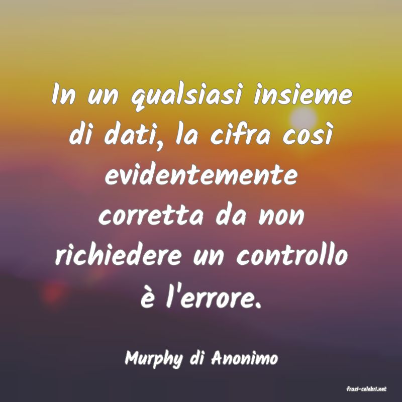 frasi di Murphy di Anonimo