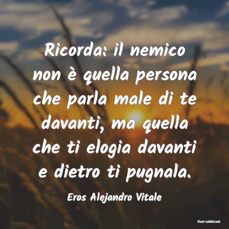 frasi di  Eros Alejandro Vitale
