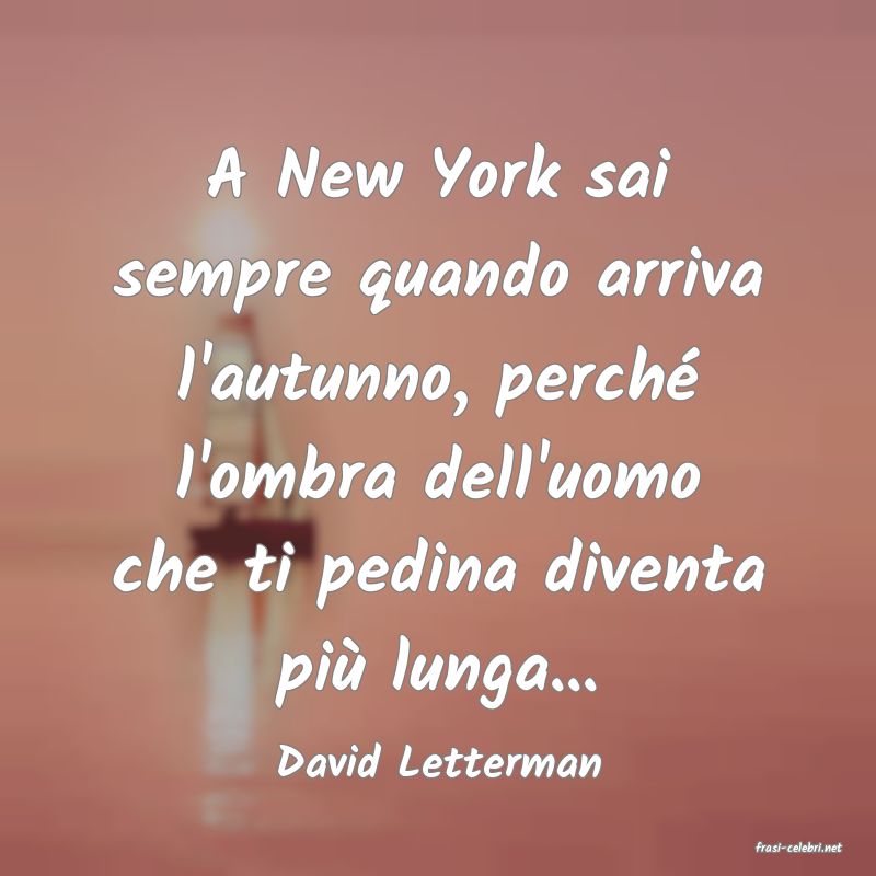 frasi di  David Letterman

