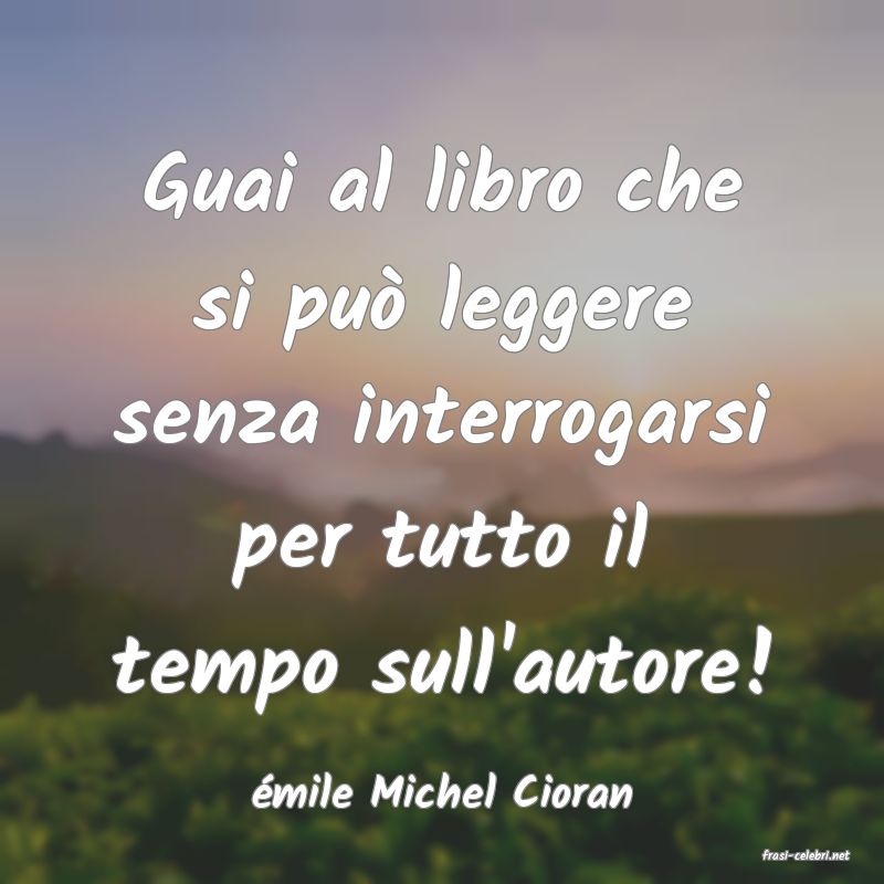 frasi di mile Michel Cioran