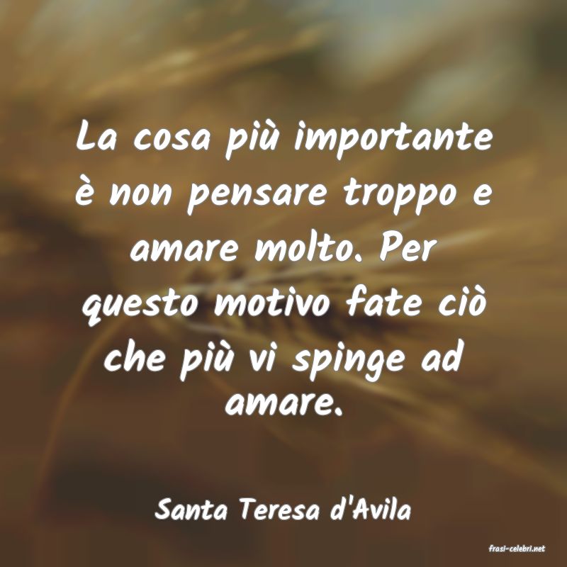 frasi di Santa Teresa d'Avila