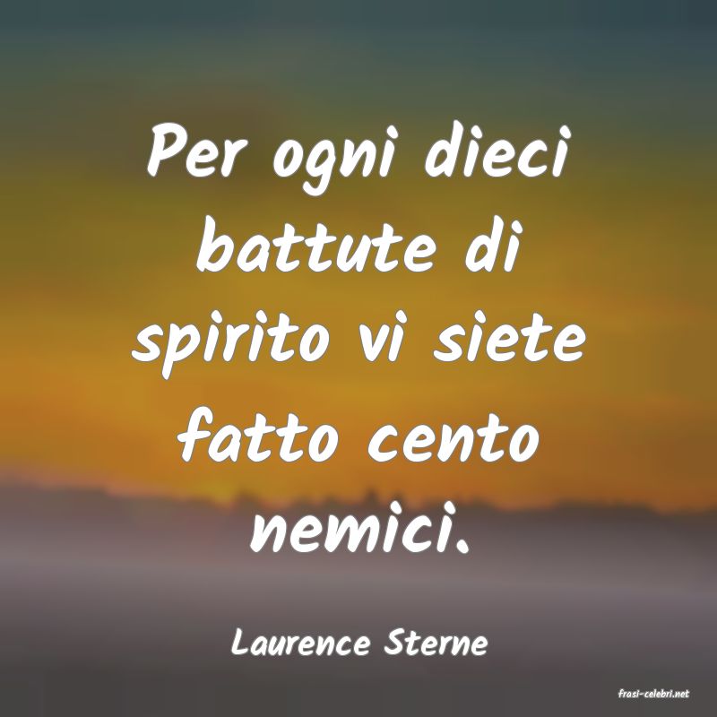 frasi di Laurence Sterne