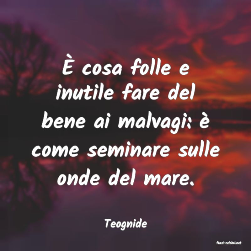 frasi di Teognide