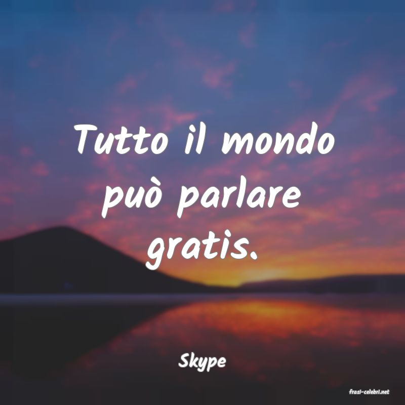 frasi di Skype