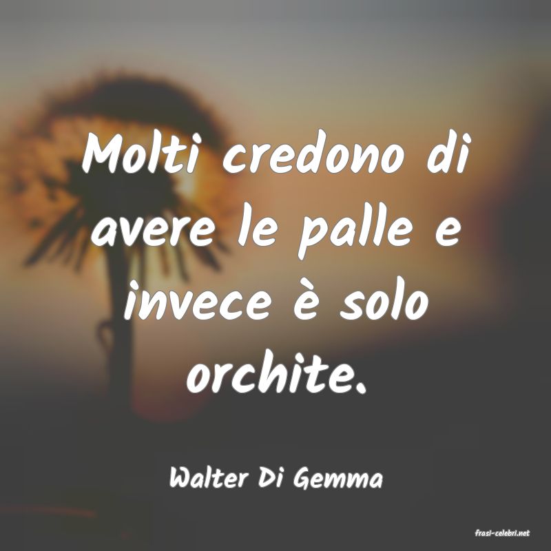 frasi di  Walter Di Gemma
