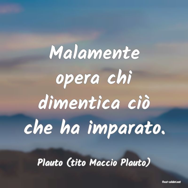 frasi di  Plauto (tito Maccio Plauto)
