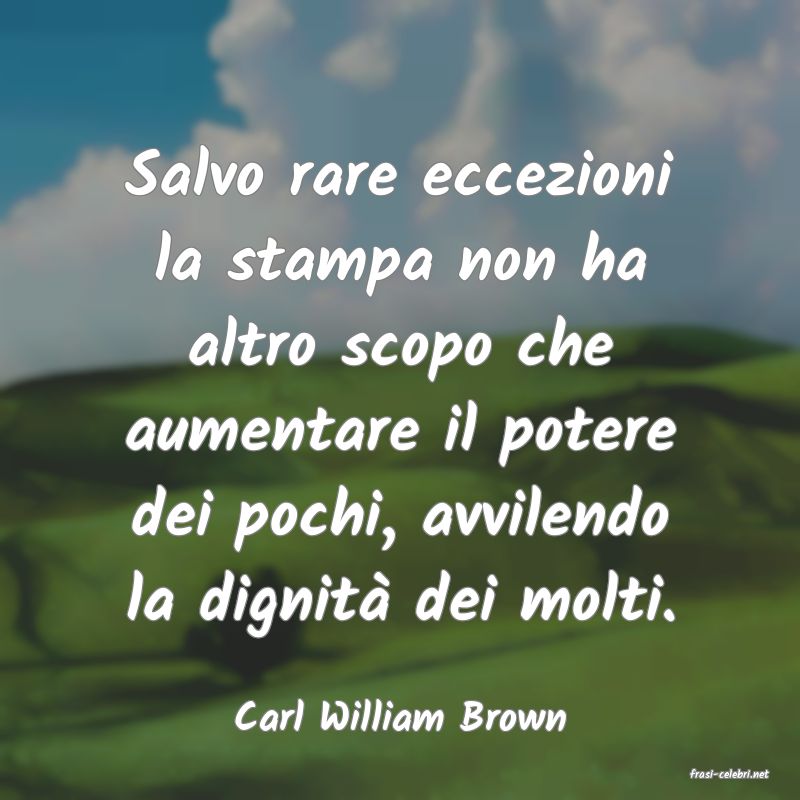 frasi di Carl William Brown