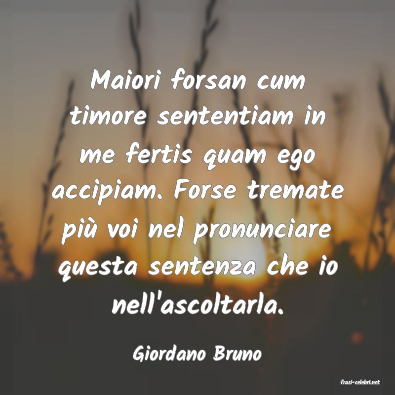 frasi di Giordano Bruno