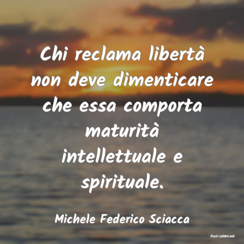 frasi di Michele Federico Sciacca