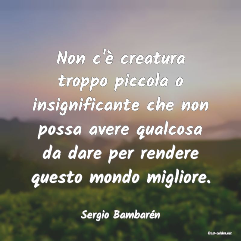 frasi di Sergio Bambar�n