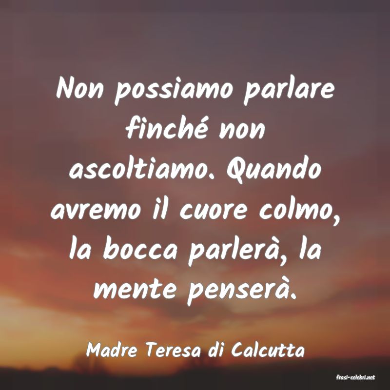 frasi di Madre Teresa di Calcutta