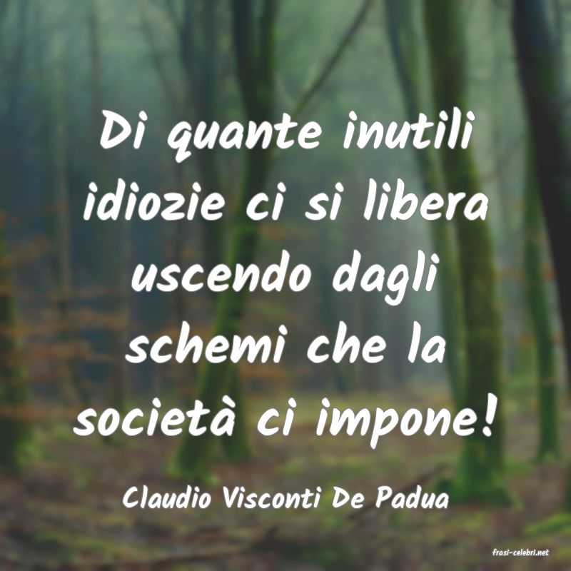 frasi di  Claudio Visconti De Padua
