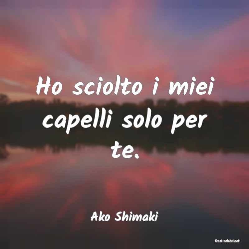 frasi di  Ako Shimaki
