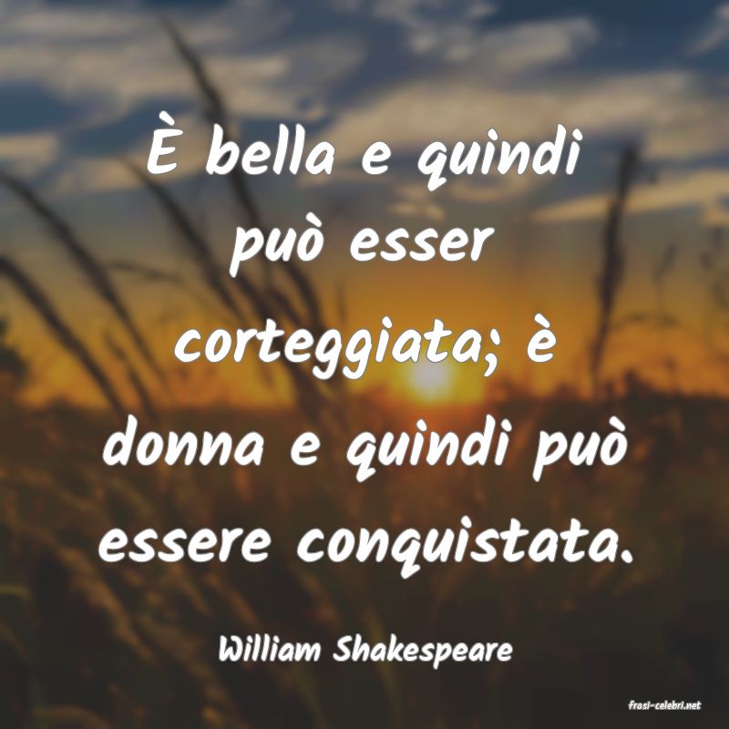 frasi di William Shakespeare