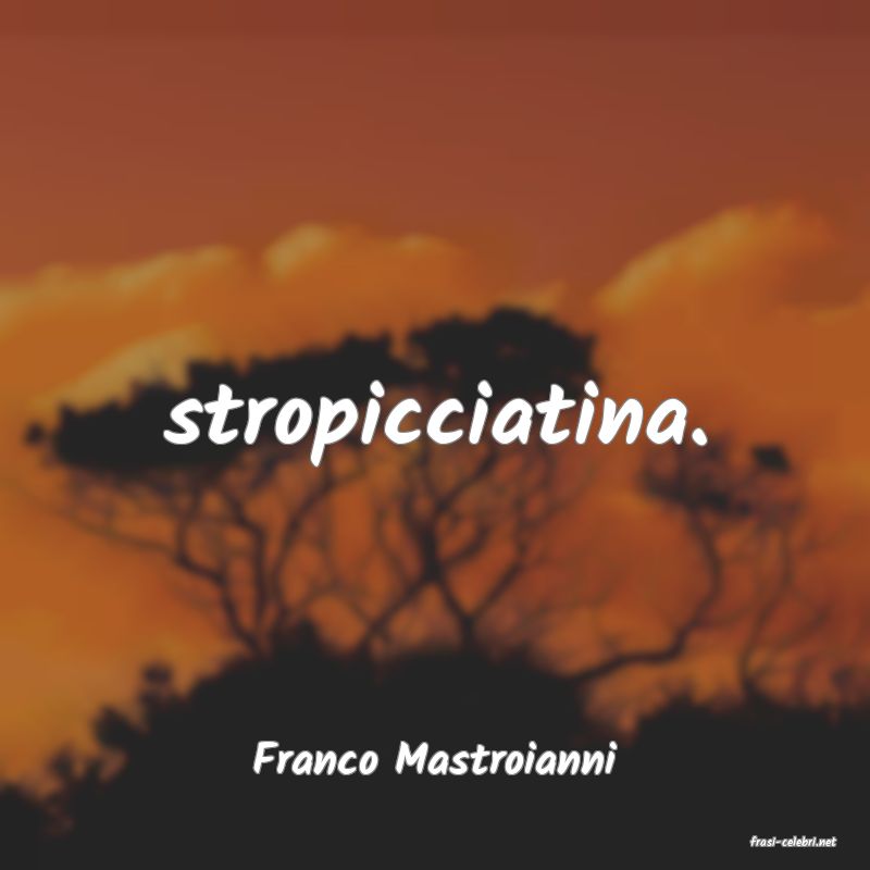 frasi di  Franco Mastroianni
