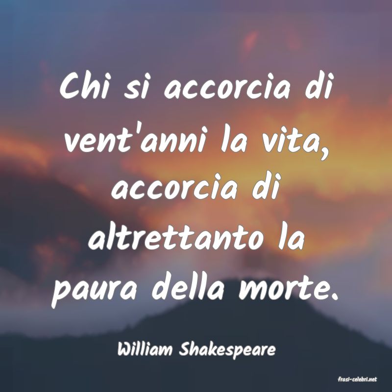 frasi di William Shakespeare