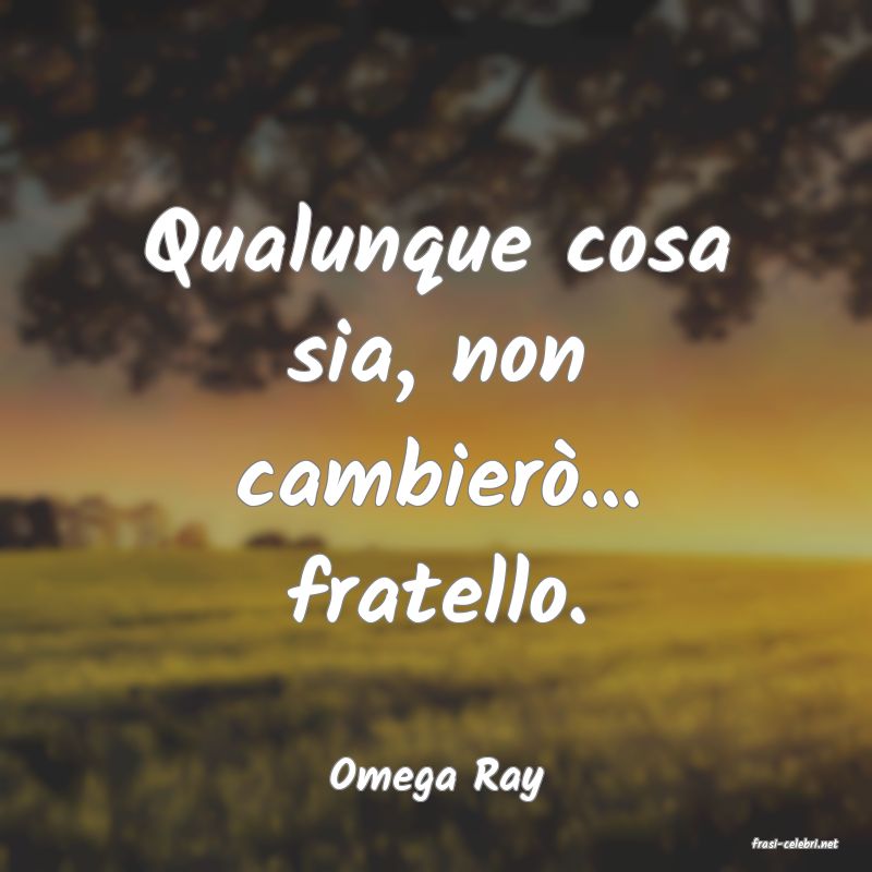 frasi di Omega Ray