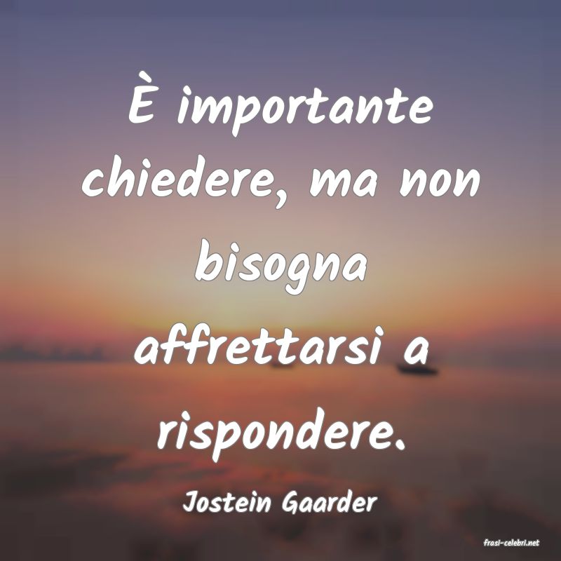 frasi di Jostein Gaarder