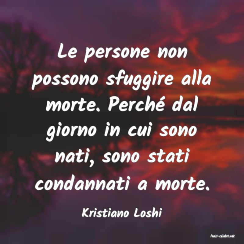 frasi di  Kristiano Loshi
