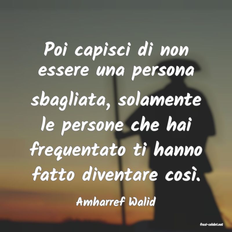 frasi di  Amharref Walid
