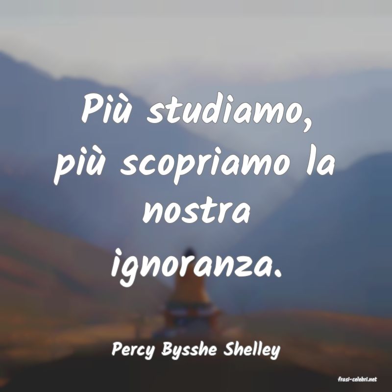frasi di Percy Bysshe Shelley