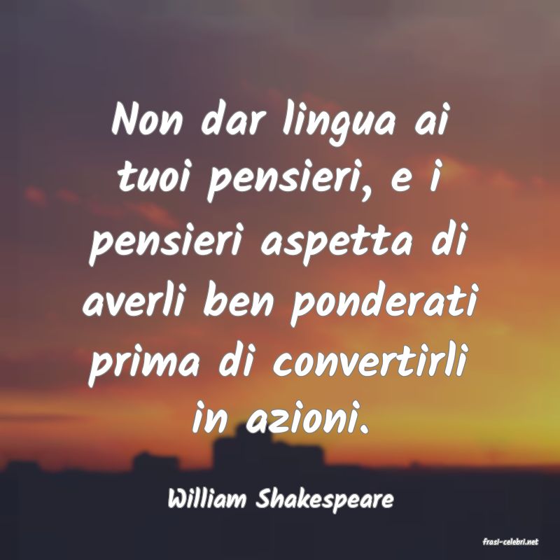 frasi di William Shakespeare