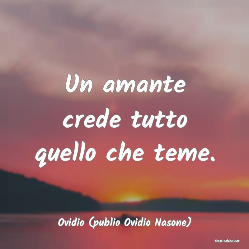frasi di Ovidio (publio Ovidio Nasone)