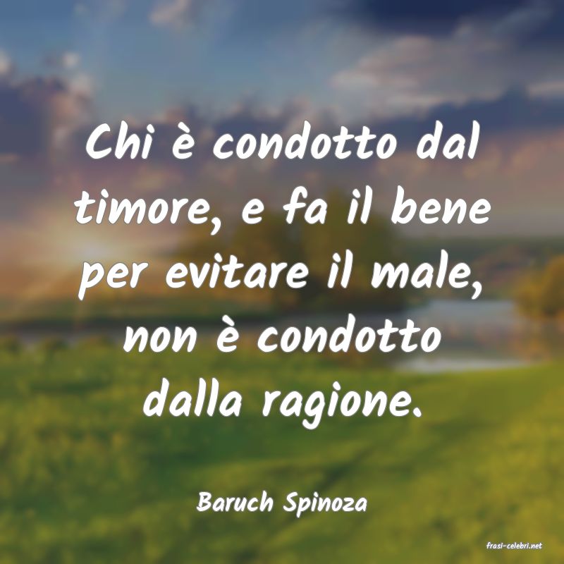 frasi di Baruch Spinoza