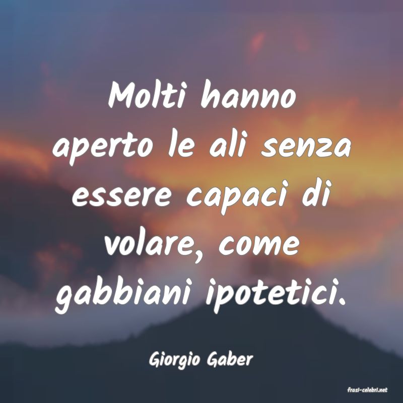 frasi di Giorgio Gaber