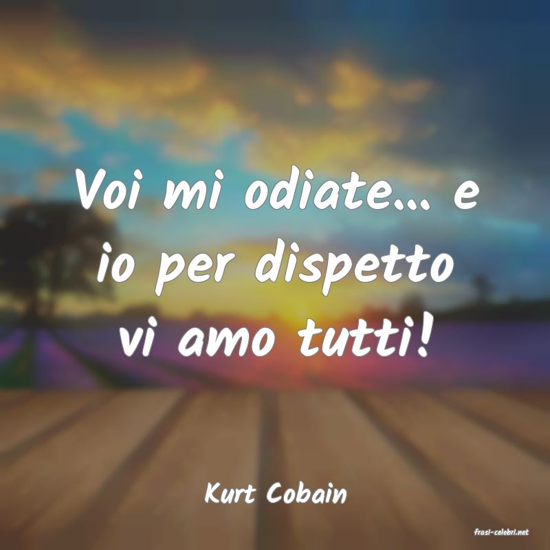 frasi di Kurt Cobain