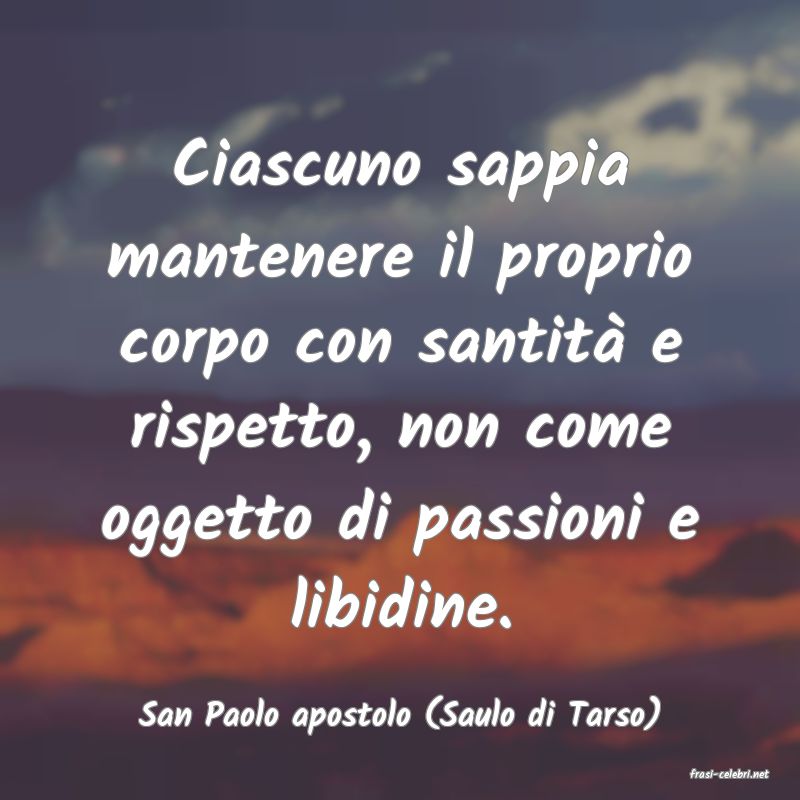 frasi di San Paolo apostolo (Saulo di Tarso)