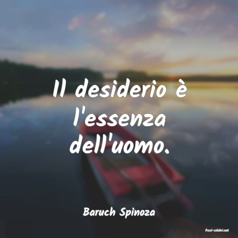 frasi di Baruch Spinoza