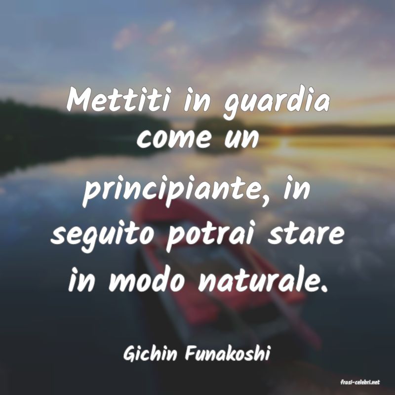 frasi di Gichin Funakoshi