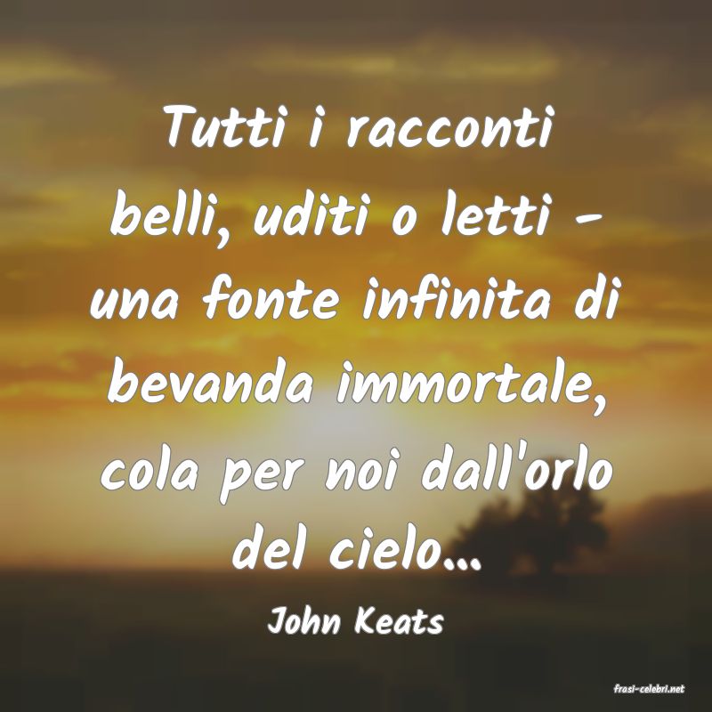 frasi di  John Keats
