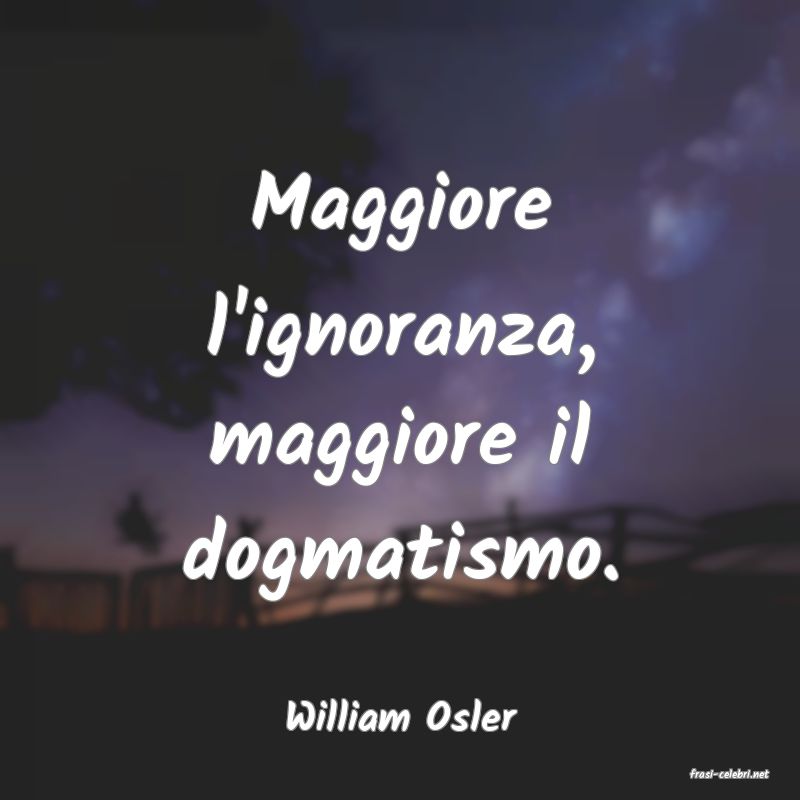 frasi di William Osler