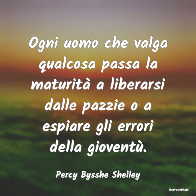 frasi di Percy Bysshe Shelley