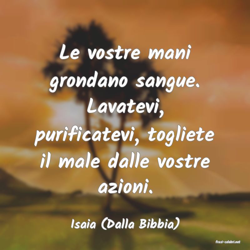frasi di Isaia (Dalla Bibbia)