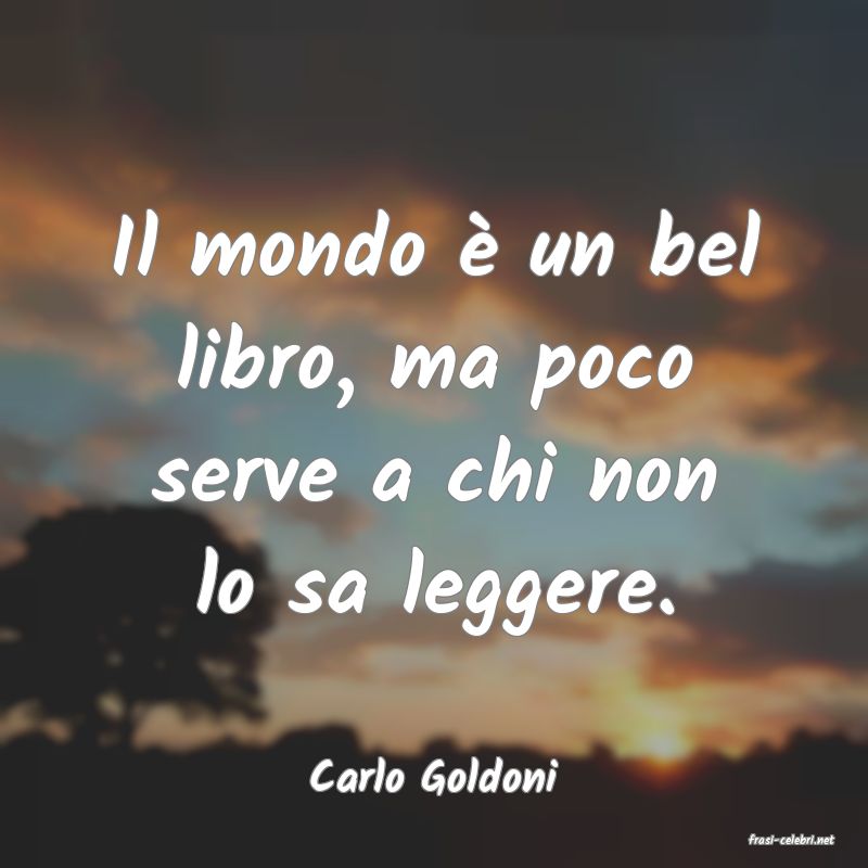 frasi di Carlo Goldoni
