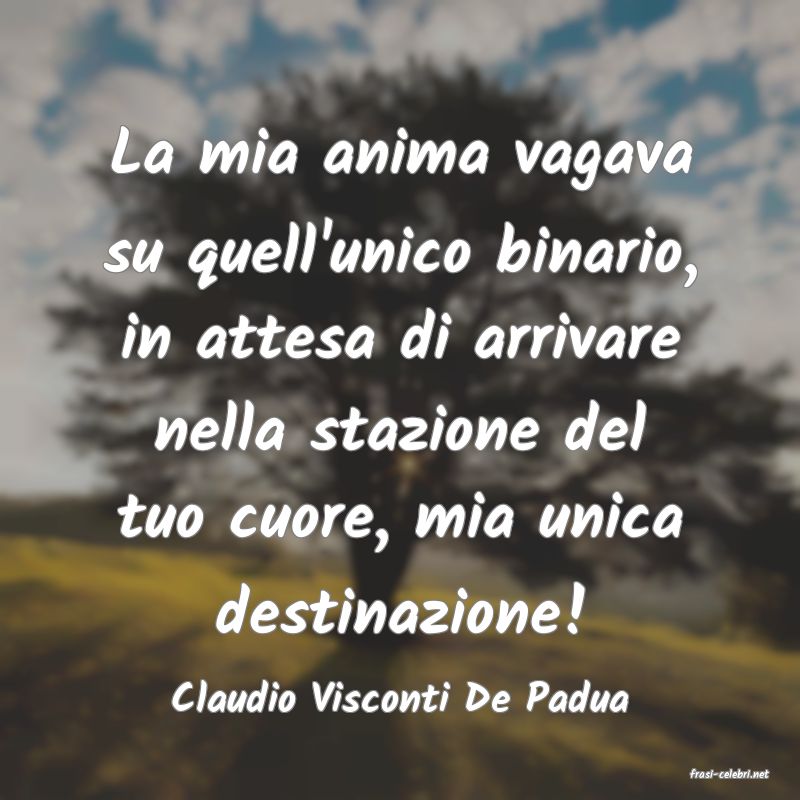 frasi di  Claudio Visconti De Padua
