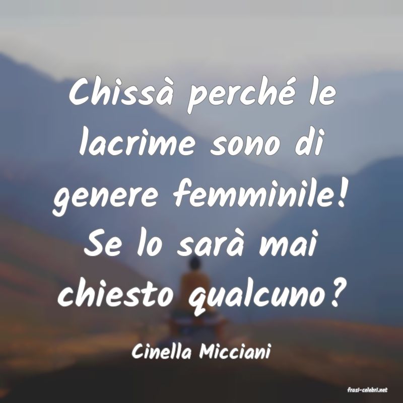 frasi di  Cinella Micciani
