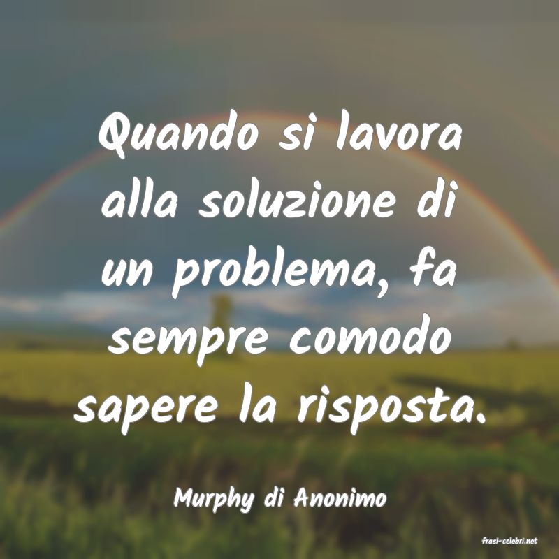 frasi di Murphy di Anonimo