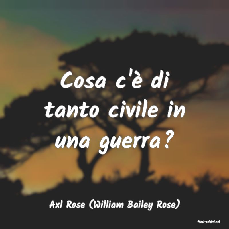frasi di Axl Rose (William Bailey Rose)