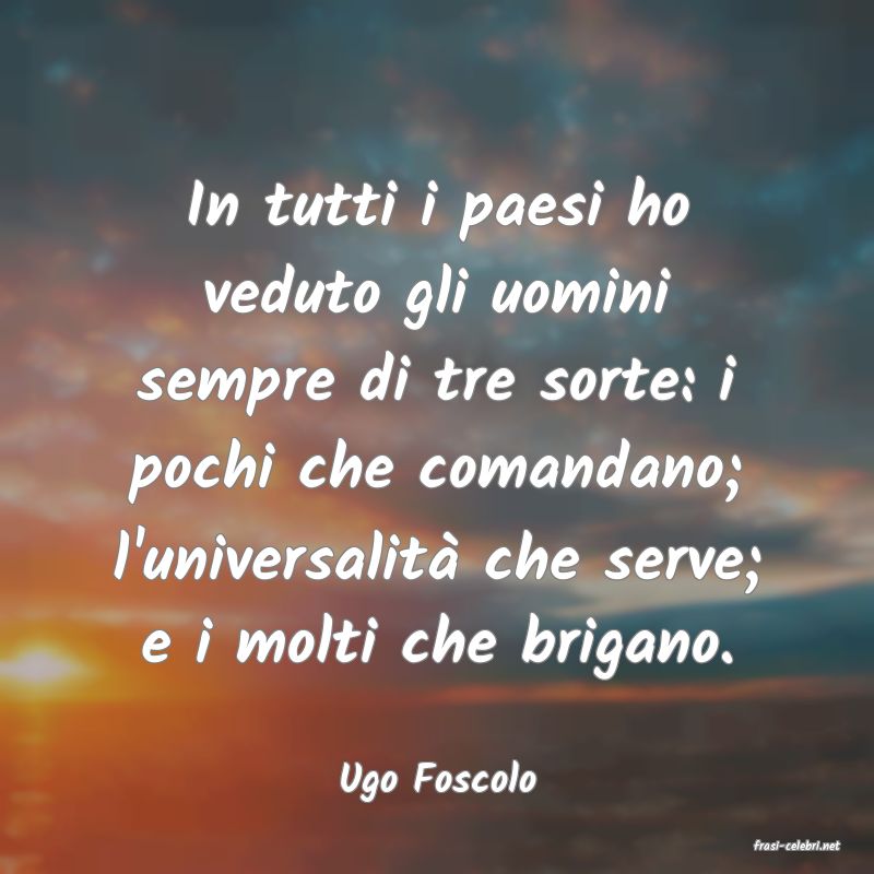 frasi di Ugo Foscolo