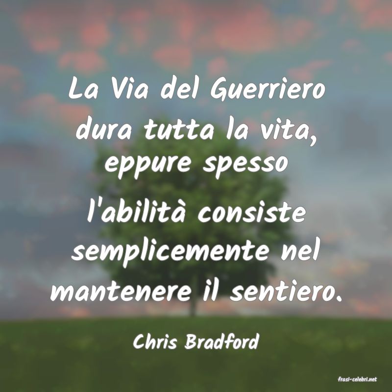 frasi di  Chris Bradford
