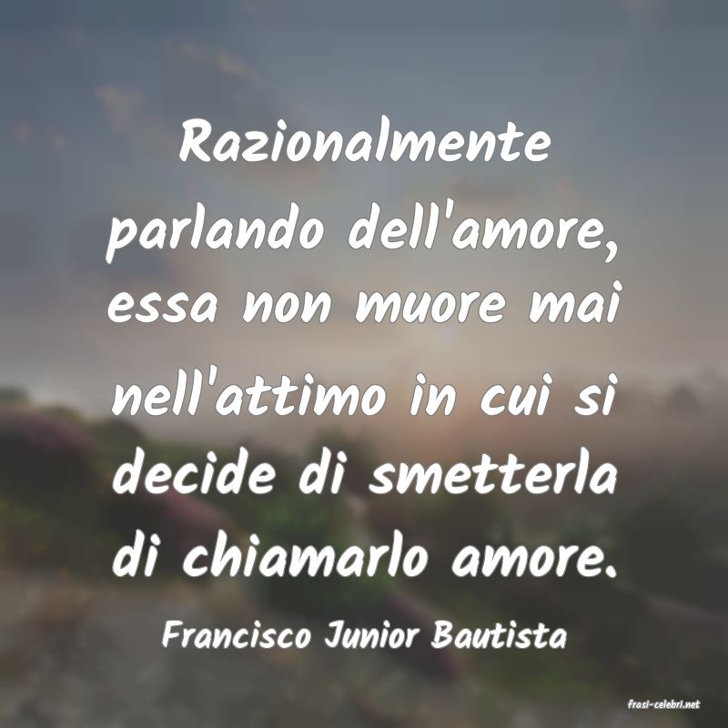 frasi di  Francisco Junior Bautista
