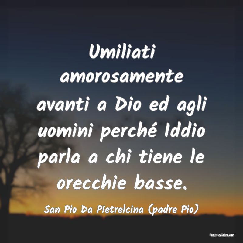 frasi di  San Pio Da Pietrelcina (padre Pio)

