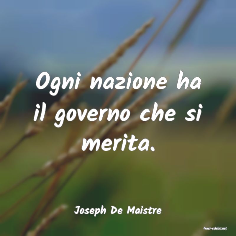 frasi di Joseph De Maistre