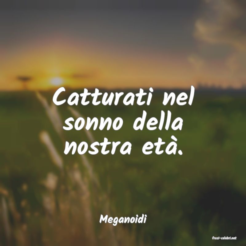 frasi di Meganoidi