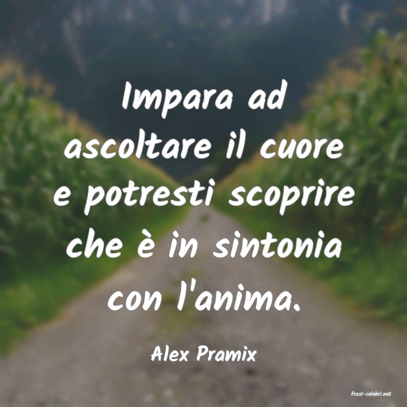 frasi di  Alex Pramix

