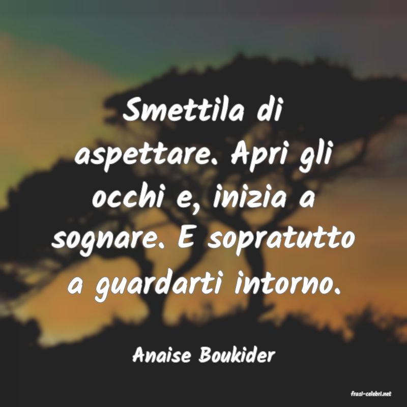 frasi di  Anaise Boukider
